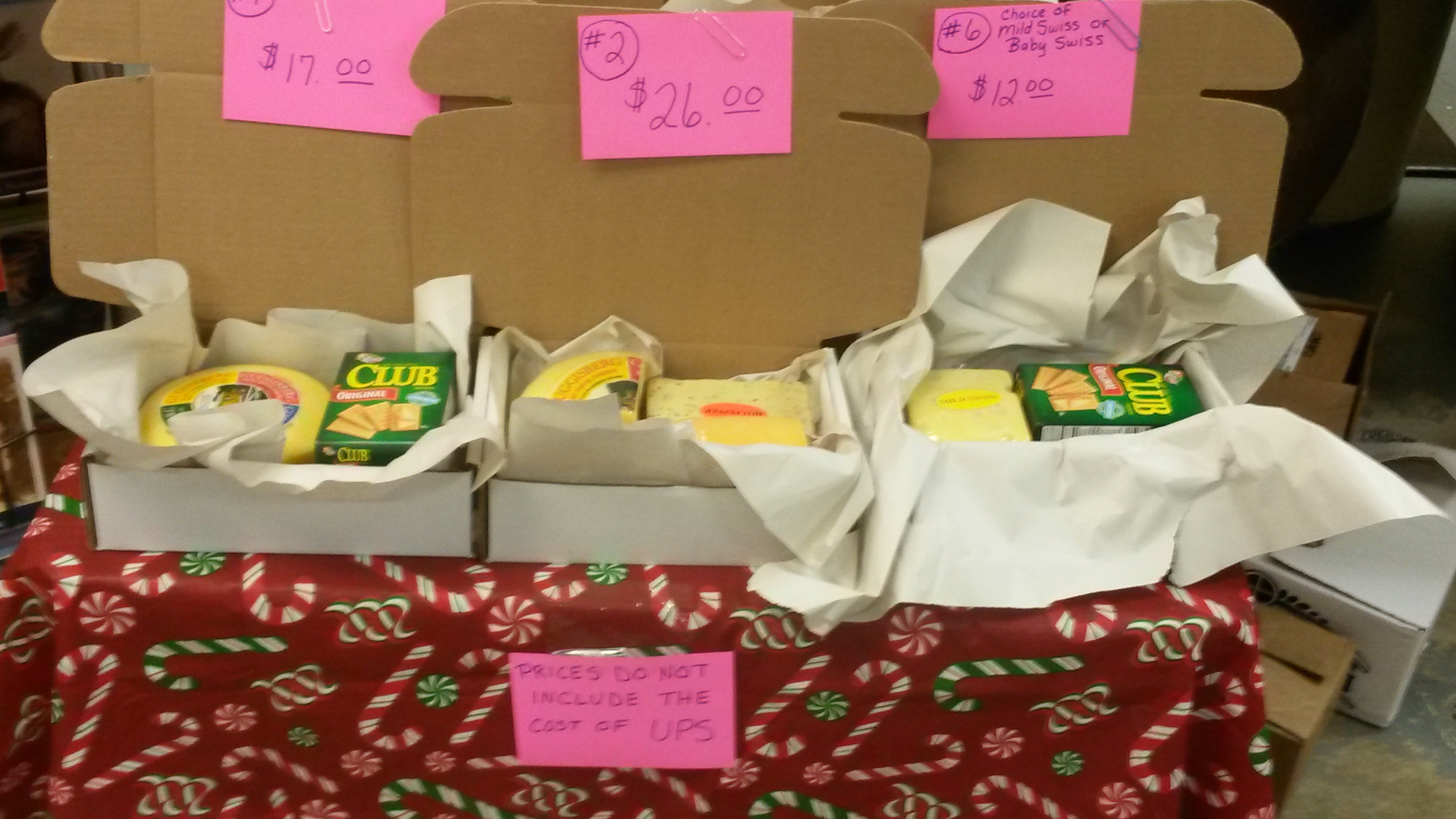 Custom Holiday Boxes Yaggi's Cheese House